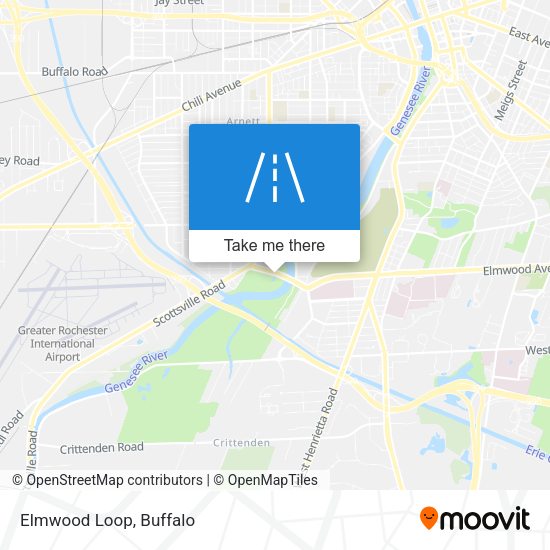 Mapa de Elmwood Loop