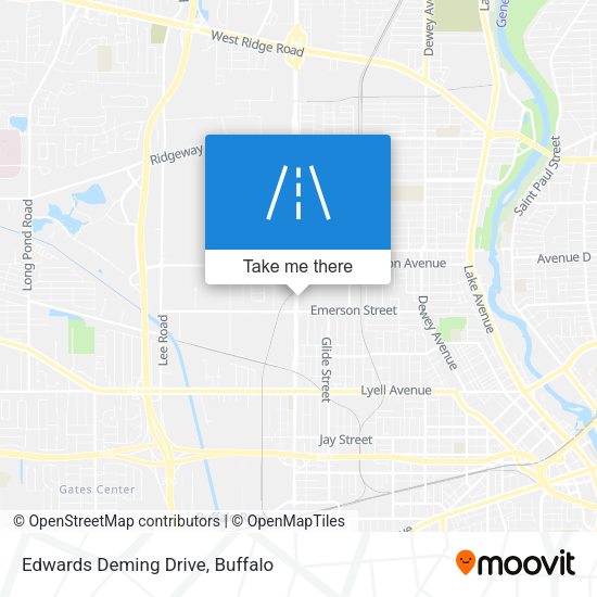 Edwards Deming Drive map