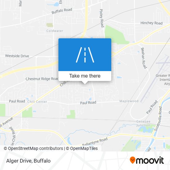 Mapa de Alger Drive