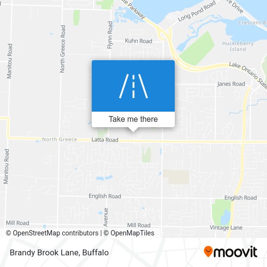 Mapa de Brandy Brook Lane