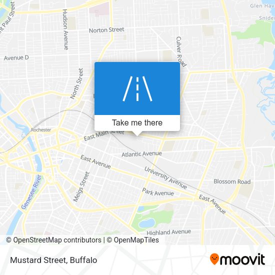 Mapa de Mustard Street
