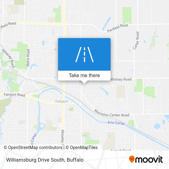Williamsburg Drive South map