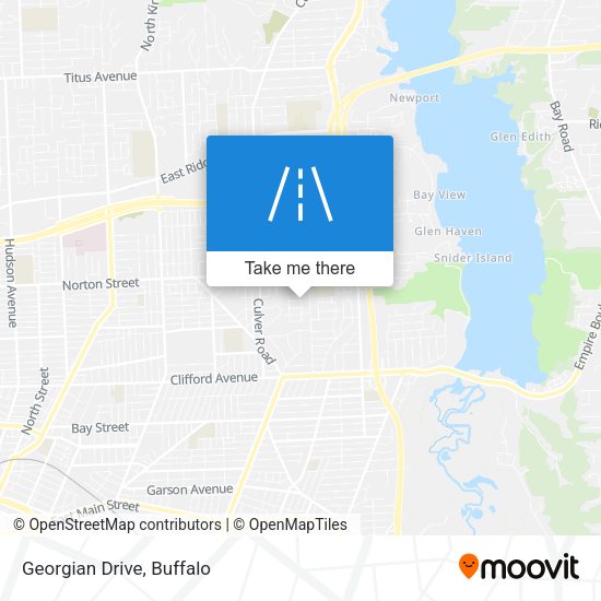 Mapa de Georgian Drive