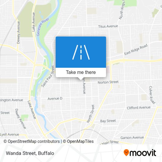Mapa de Wanda Street