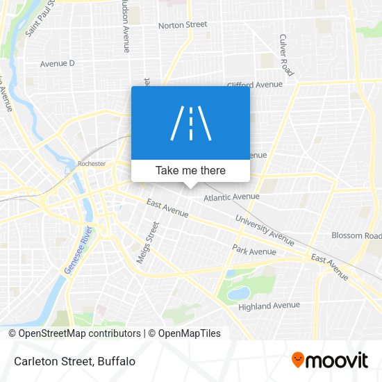 Mapa de Carleton Street