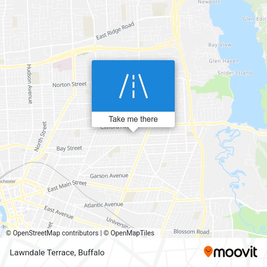 Mapa de Lawndale Terrace