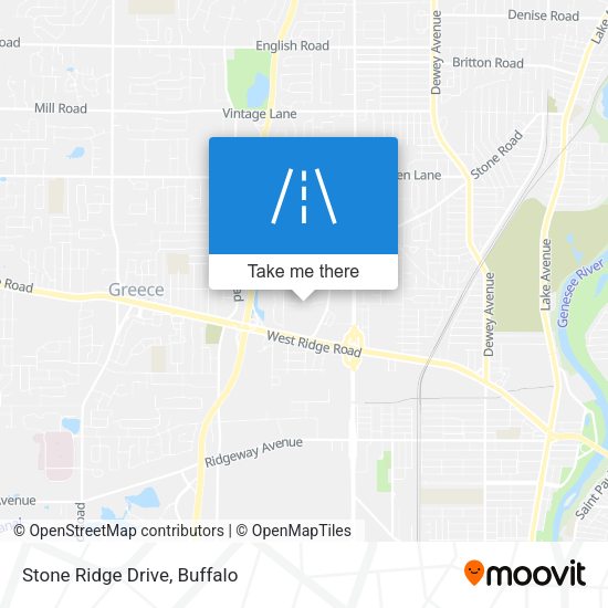 Mapa de Stone Ridge Drive