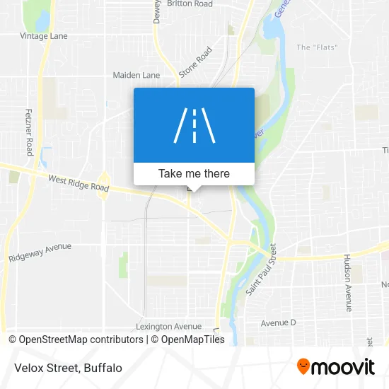 Velox Street map