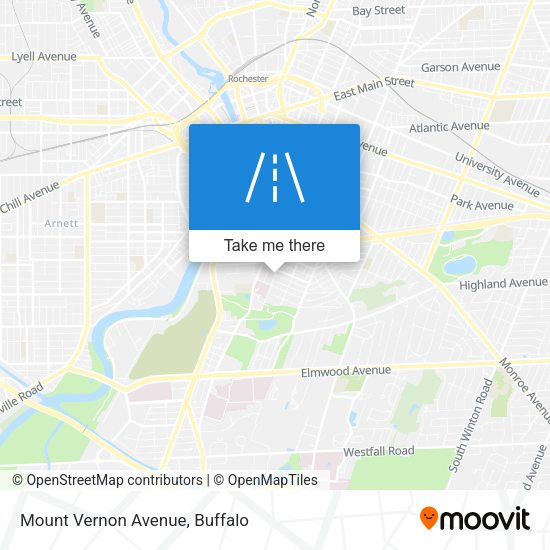 Mount Vernon Avenue map