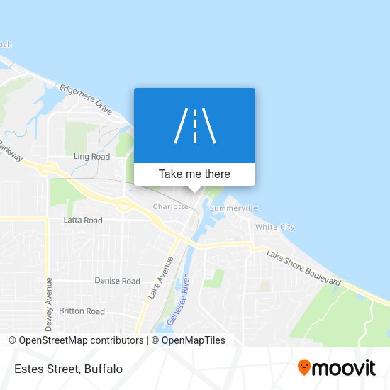 Mapa de Estes Street