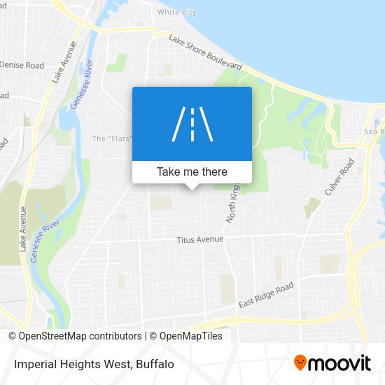 Mapa de Imperial Heights West