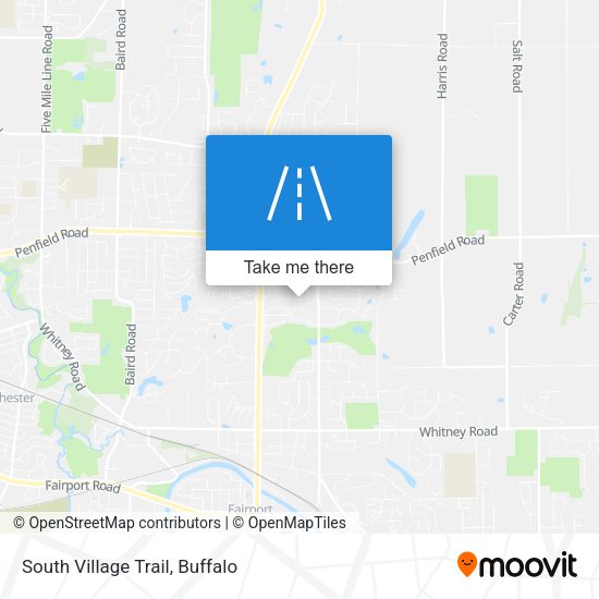 South Village Trail map