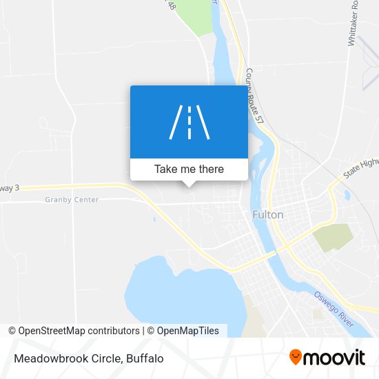 Meadowbrook Circle map