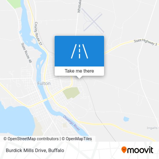 Mapa de Burdick Mills Drive