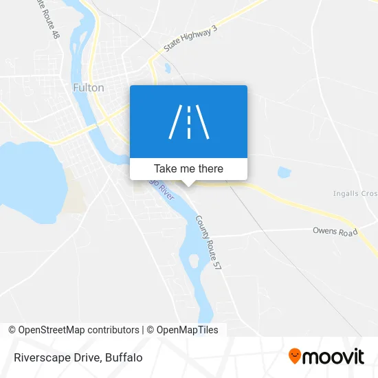 Riverscape Drive map