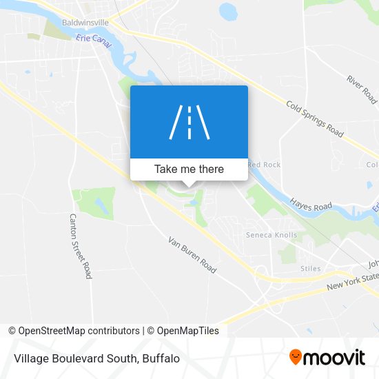 Village Boulevard South map