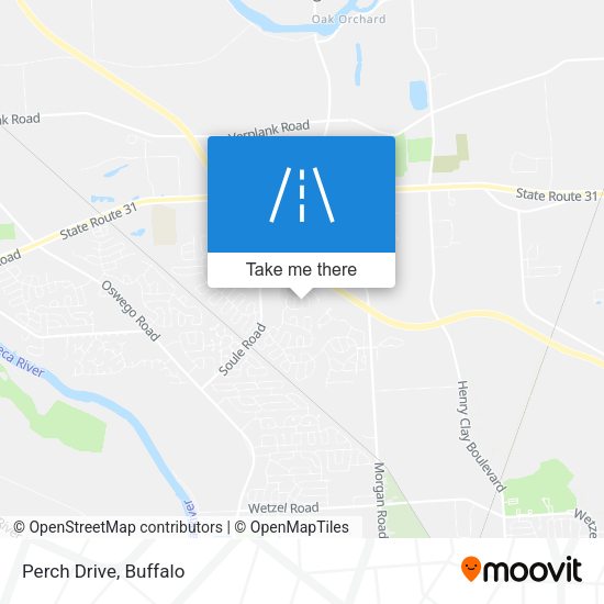 Mapa de Perch Drive