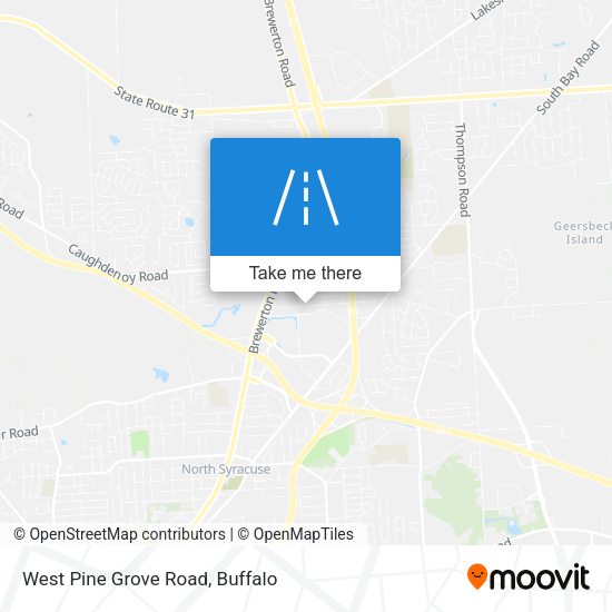 West Pine Grove Road map