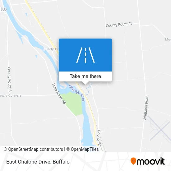 East Chalone Drive map