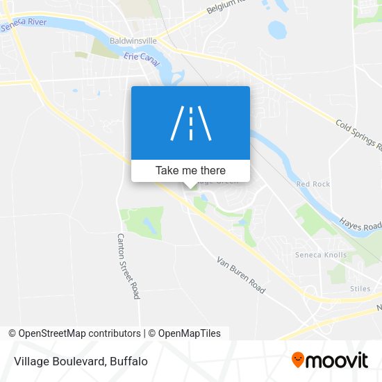 Village Boulevard map