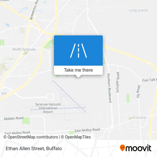 Mapa de Ethan Allen Street
