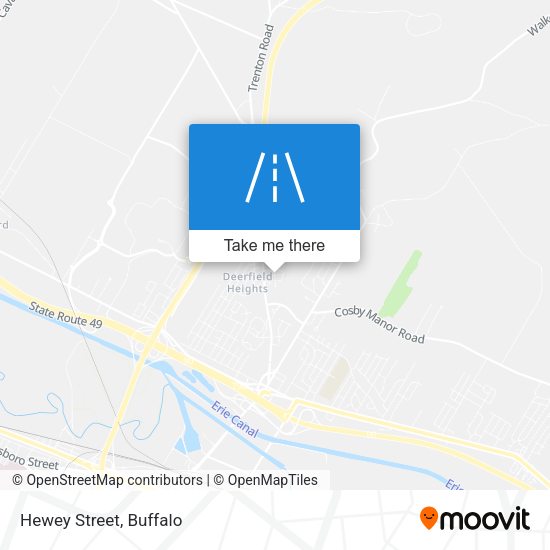 Mapa de Hewey Street