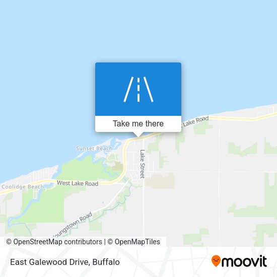 Mapa de East Galewood Drive