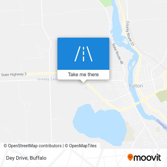 Mapa de Dey Drive
