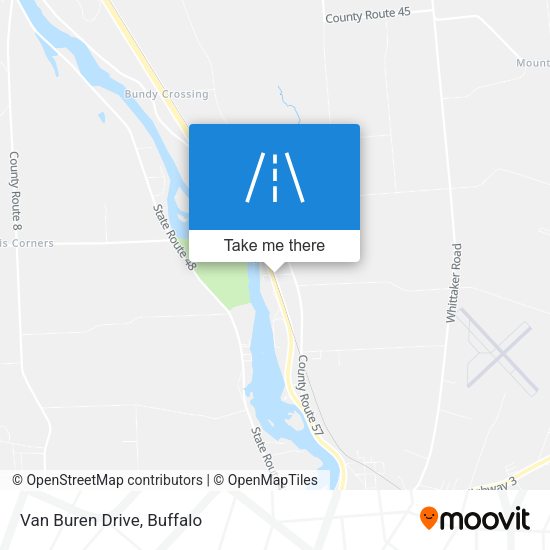 Mapa de Van Buren Drive