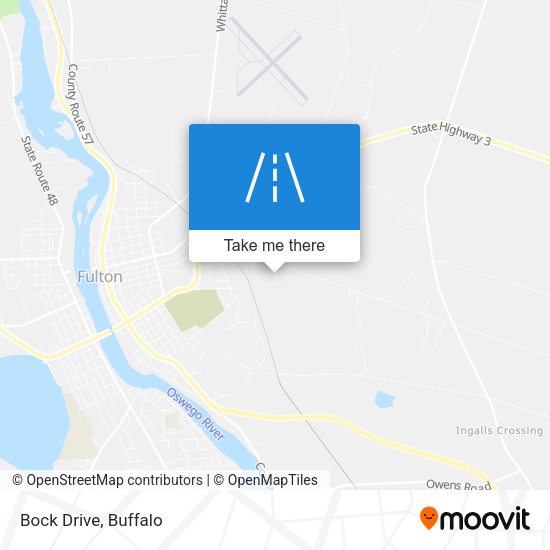 Mapa de Bock Drive