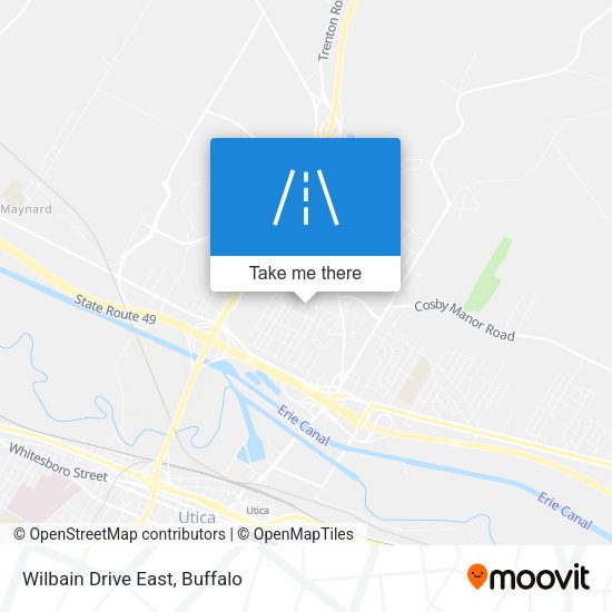 Wilbain Drive East map
