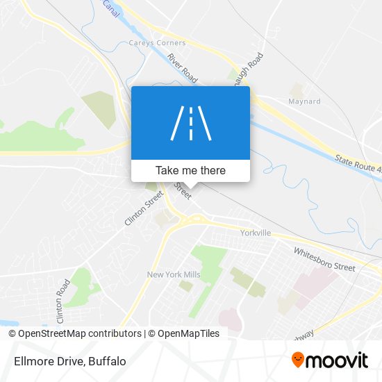 Ellmore Drive map