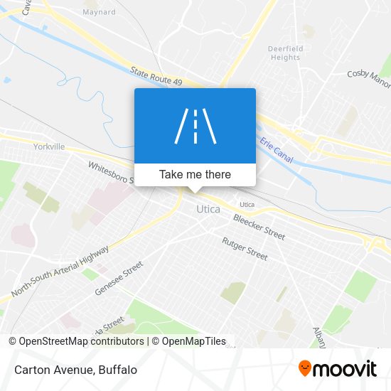 Mapa de Carton Avenue