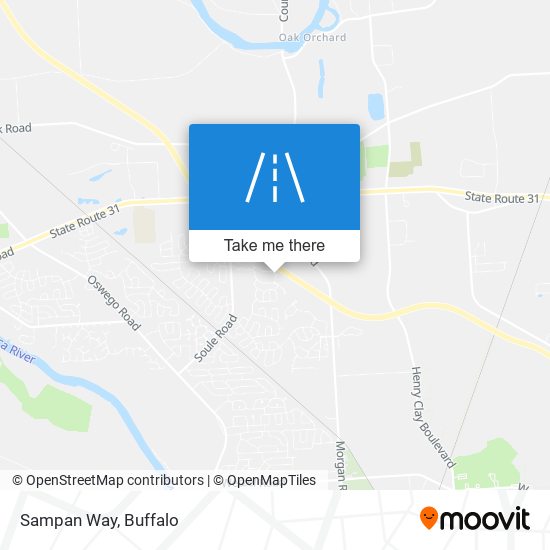 Sampan Way map