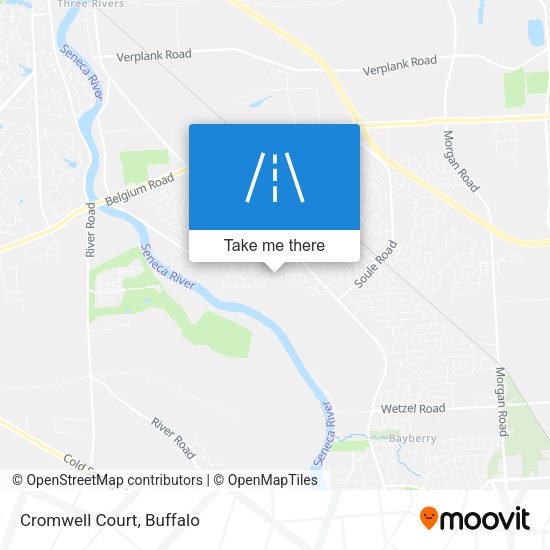 Mapa de Cromwell Court