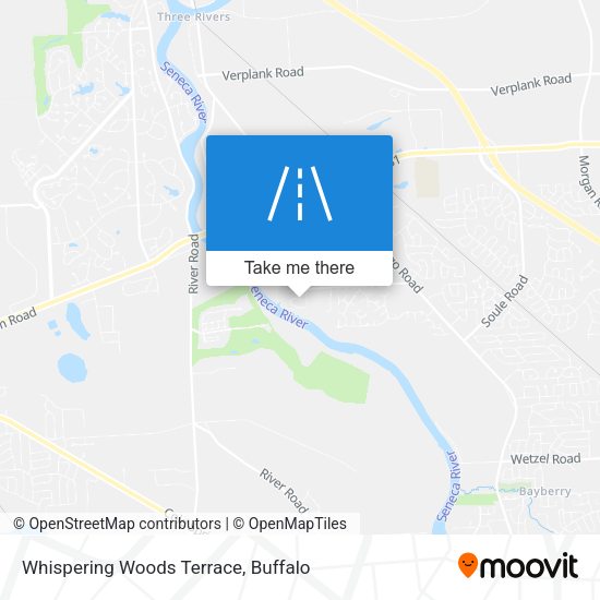 Whispering Woods Terrace map