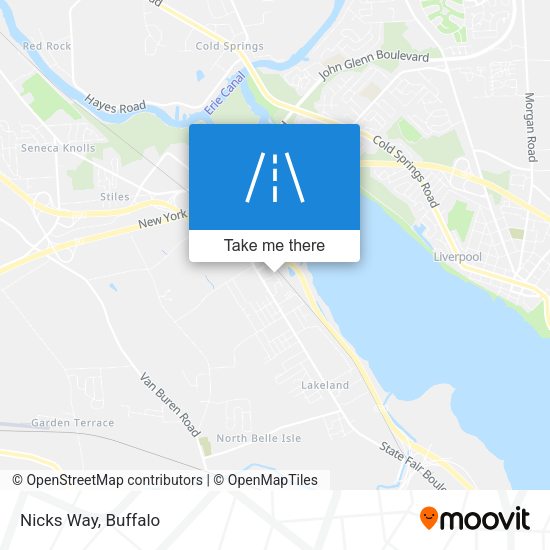 Mapa de Nicks Way