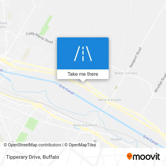 Tipperary Drive map