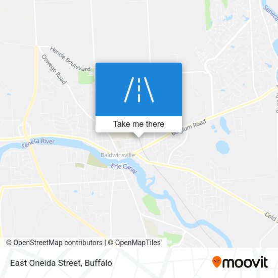 Mapa de East Oneida Street