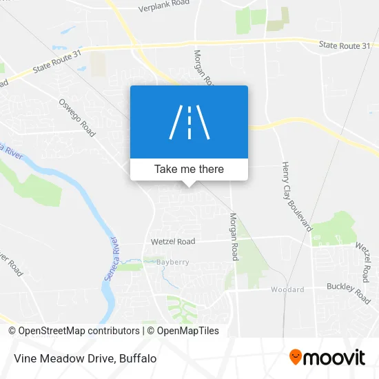 Vine Meadow Drive map