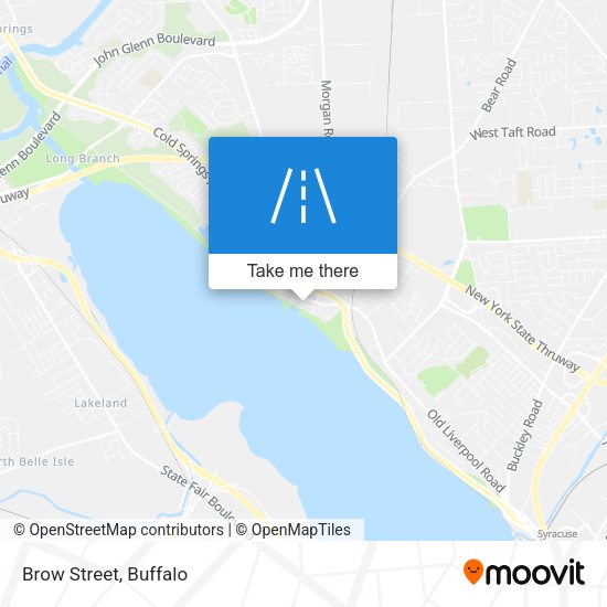 Mapa de Brow Street