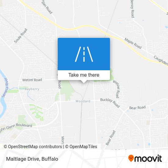 Maltlage Drive map