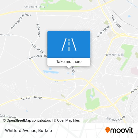 Mapa de Whitford Avenue