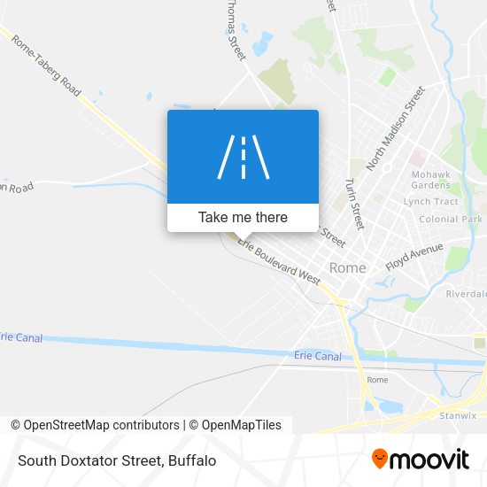 South Doxtator Street map