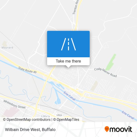 Mapa de Wilbain Drive West