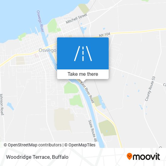 Woodridge Terrace map