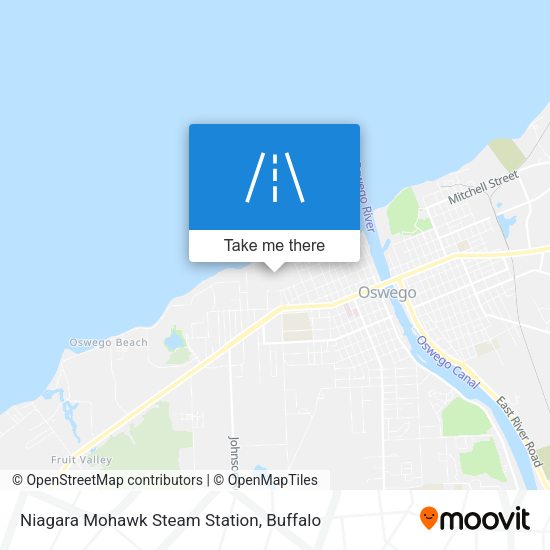 Niagara Mohawk Steam Station map