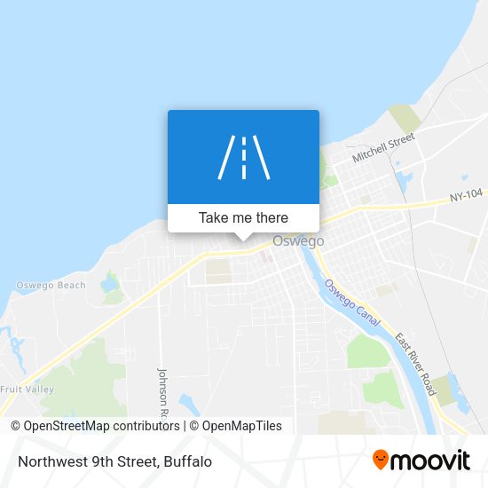 Mapa de Northwest 9th Street