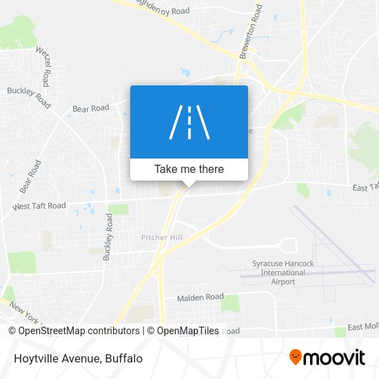 Mapa de Hoytville Avenue