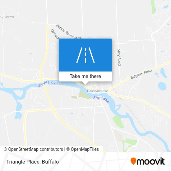 Triangle Place map